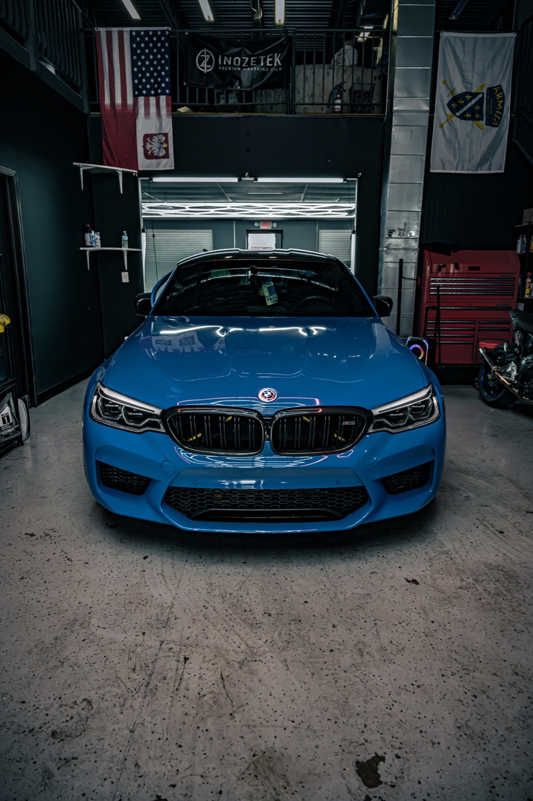 BMW M5 color change at Perfect Graphics
